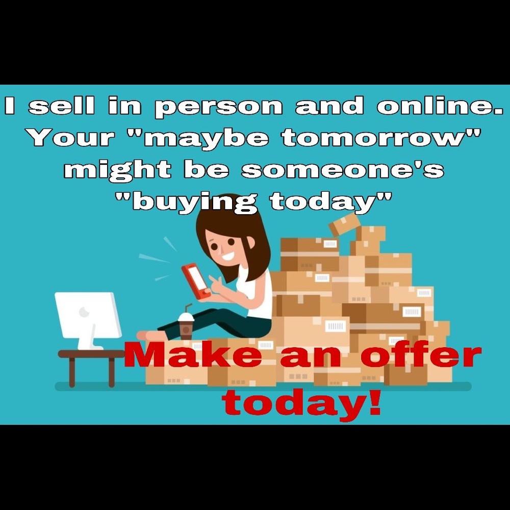 Reasonable offers accepted!